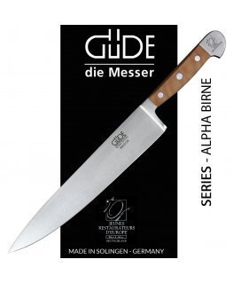 Güde Alpha cooking knife 26 cm Pear Wood
