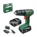 Bosch EasyImpact18V-40,2x2Ah Akum.smūginis gręžtuvas