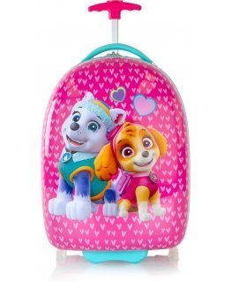 Heys Nickelodeon Paw Patrol children's suitcase, pink/turquoise