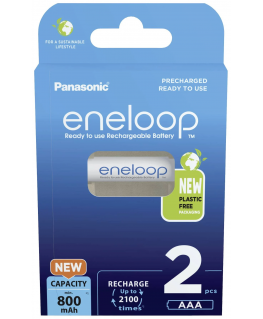 Panasonic Eneloop BK-4MCDE/2BE 2pcs