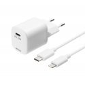 Deltaco USBC-AC141 mobile device charger White Indoor