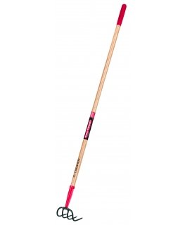 Kultivatorius su medine rankena, 4 šakės. Truper®