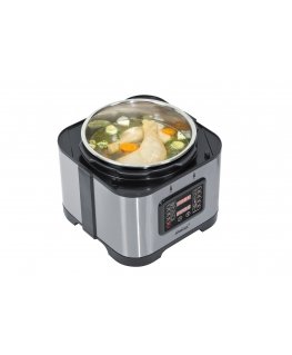 Steba DD 1 ECO 5 L Melns, Sarkans, Nerūsējošs tērauds 900 W