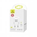 Usams US-T20 Round Shape Mini Compact 2.1A Travel charger White