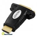 HDMI - DVI-D adapter DELTACO gold-plated connectors, 1080p, black / HDMI-10-K / 00100020