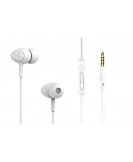 Tellur Basic Gamma wired in-ear headphones white