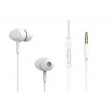 Tellur Basic Gamma wired in-ear headphones white