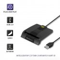 Qoltec 50632 Intelligentne Smart ID kiipkaardilugeja SCR-0632 | USB tüüp C