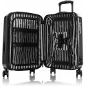 Heys Black Leopard Fashion Spinner 53 cm suitcase Heys Black Leopard Fashion Spinner 53 cm suitcase