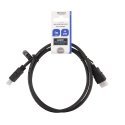 Deltaco HDMI-910 HDMI cable 1 m HDMI Type A (Standard) Black
