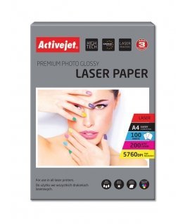 Activejet AP4-200G100L photo paper for laser printers A4 100 pcs