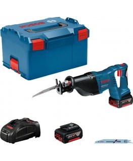 Bosch GSA 18V-LI Professional Juoda, Mėlyna