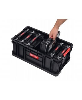 Q-Brick MULTI System TWO BOX 200 dėžė su 6 dėtuvėmis