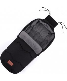 Petite&Mars Petite & Mars Warmy 4w1 - Winter sleeper for ¦ Silvered Black for pram