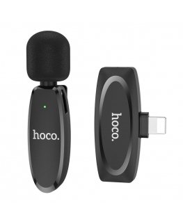 Microphone Hoco L15 Lightning black