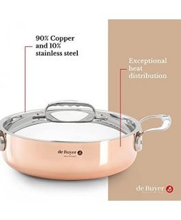 de Buyer 6241.24 frying pan Sauteuse pan