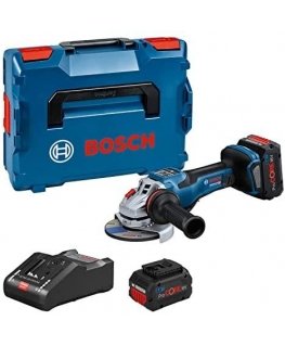 Bosch GWS 18V-15 PSC 2x8.0Ah Pc GAL 18V-160, L-boxx