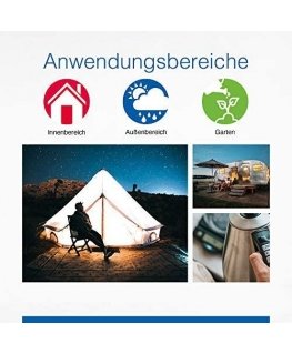 Įkraunamas prožektorius ant galvos su davikliu AS-SCHWABE HD200 LED