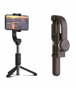 Evelatus - Tripod Stand with Bluetooth Smart Stabilizer ETS01 Black