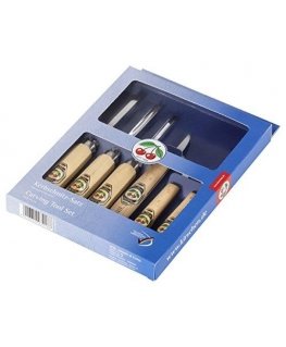 Set of 6 wood chisels KIRSCHEN 3406 SB