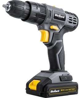 Rebel Tools RB-1002 gręžtuvas 20 V 1 x 2 Ah baterija