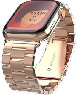 Smart watch Apple metal strap, Pink color, 42mm