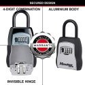 MASTER LOCK 5400EURD võtmekapp Must, Hall