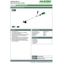 Akumuliatorinė žoliapjovė HiKOKI CG36DA Multi Volt Akumuliatorinė žoliapjovė HiKOKI CG36DA Multi Volt