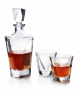 EVA TRIANGLE carafe + 6 glasses 780ml / 280ml