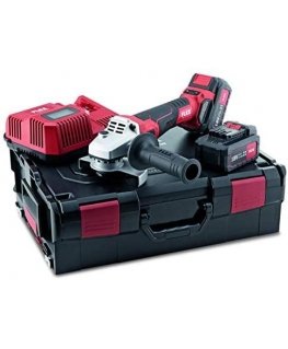 Akumuliatorinis kampinis šlifuoklis FLEX LBE 125 18.0-EC/5.0 Set