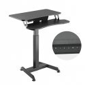 The desk is electrically adjustable Maclean MC-835