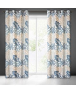 Eurofirany FEED / LENNY / NAT + NI 140X250 TRANS