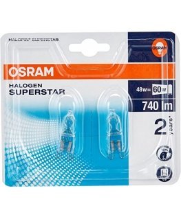 Osram Halopin Halogen Lampe G9 48W warmweiß 740lm