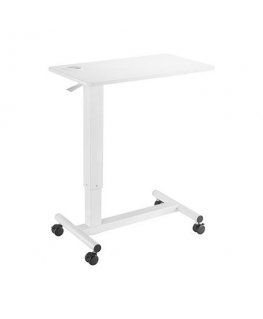Height-adjustable table Up Up Forseti White