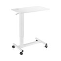 Height-adjustable table Up Up Forseti White