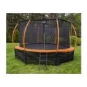 Trampoline Lean Sport 366 cm, black orange