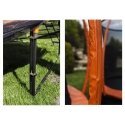 Trampoline Lean Sport 366 cm, black orange