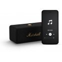 Marshall Emberton II Bluetooth speaker, black/brass
