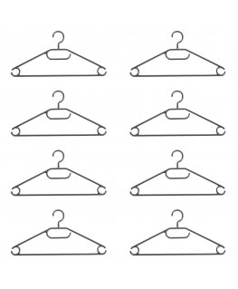 Beldray LA072684FEU7 Eco Recycled Hangers Black