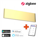 Wall lamp 29cm 8W gold Zigbee