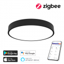 Smart celling lamp 60cm 50W black (Zigbee)