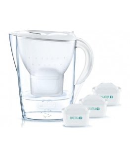 Water filter jug BRITA Marella XL 3.5L, blue with water filter MAXTRA+ 1 pc.