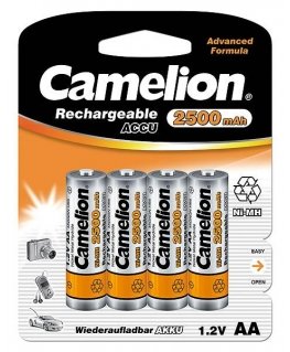 Camelion uzlādējamās baterijas Ni-MH AA (R06)