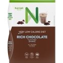 Nutrilett VLCD Rich Chocolate Shake -ateriankorvikepirtelö, 35 g, 10-PACK