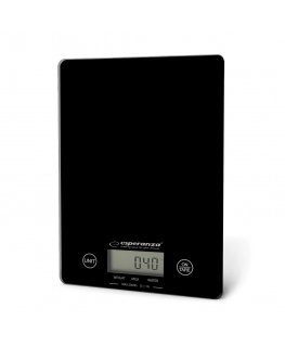 Kitchen scale Esperanza Lemon EKS002K (black)