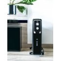 ELDOM Oil radiator RIBBY, 2500 W, 3 power levels, black