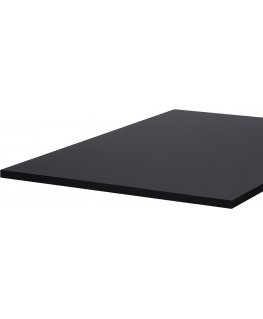 Elfen Ergodesk table top, 160 x 75 cm, matt black, anti-fingerprint surface