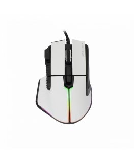 White Shark MARROK White mouse Right-hand USB Type-A Optical 12000 DPI