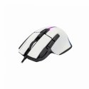White Shark MARROK White mouse Right-hand USB Type-A Optical 12000 DPI