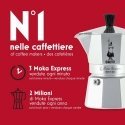BIALETTI Moka Express coffee maker (color: silver)